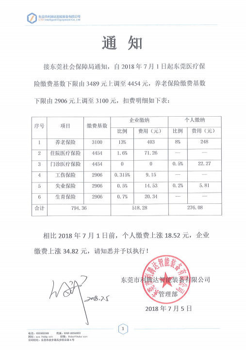8月份東莞社?；鶖?shù)上調