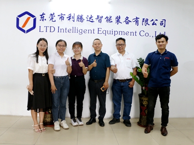 越南客戶來(lái)我司考察交流